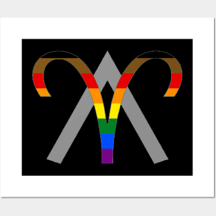 Anthony Aries Pride Logo Posters and Art